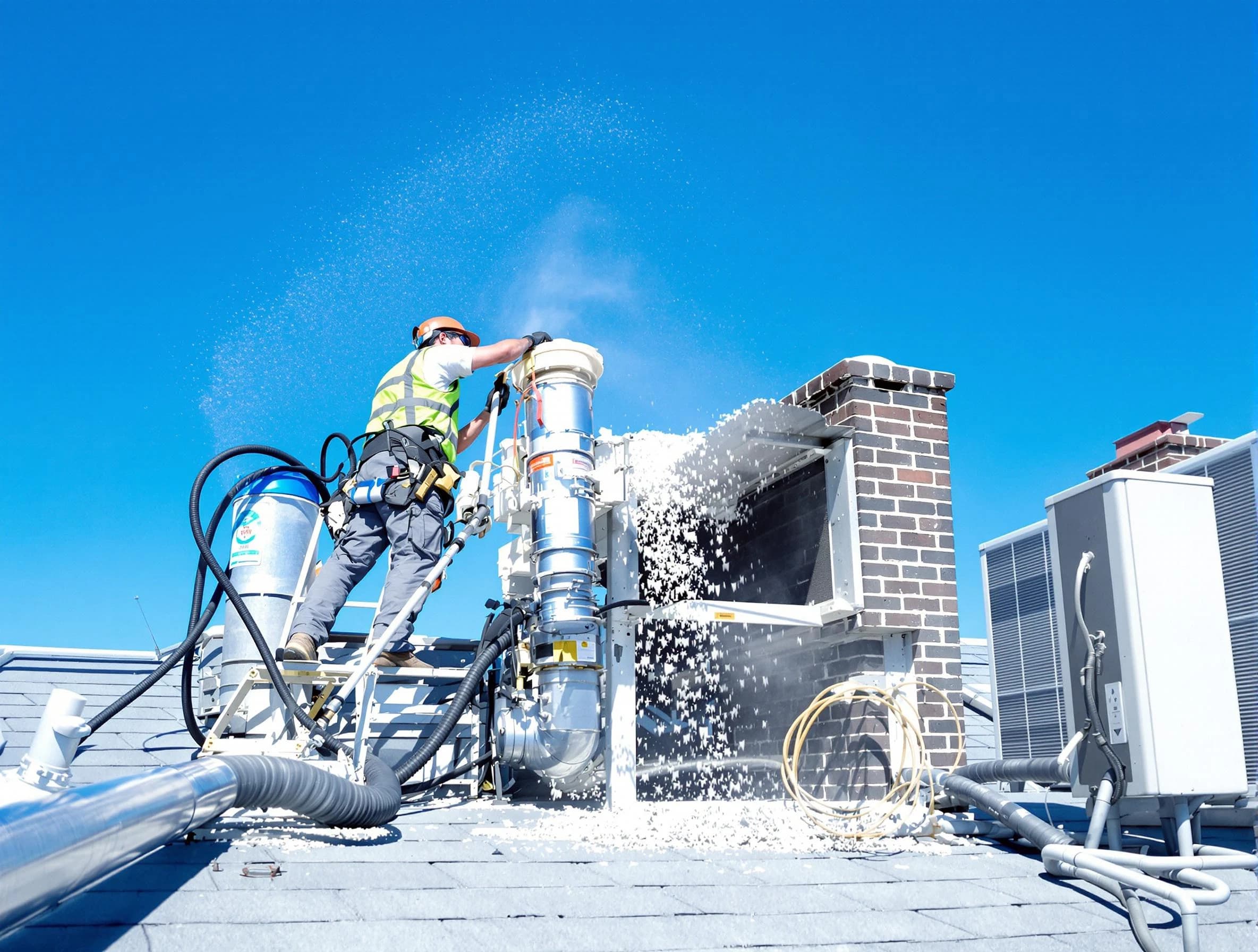 Expert roof dryer vent cleaning by Gloucester Dryer Vent Cleaning in Gloucester