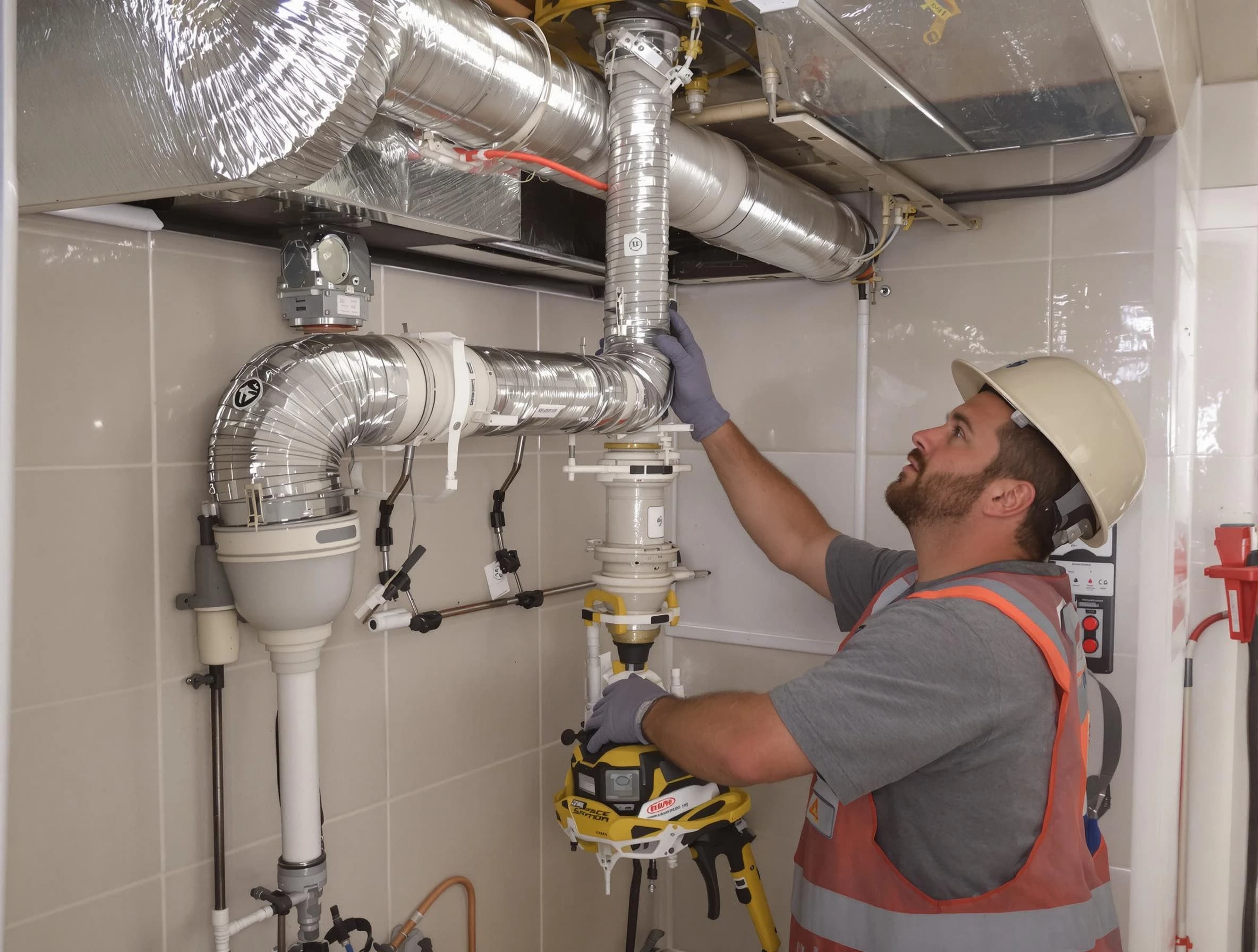 Gloucester Dryer Vent Cleaning expert performing professional dryer vent repair and installation in Gloucester