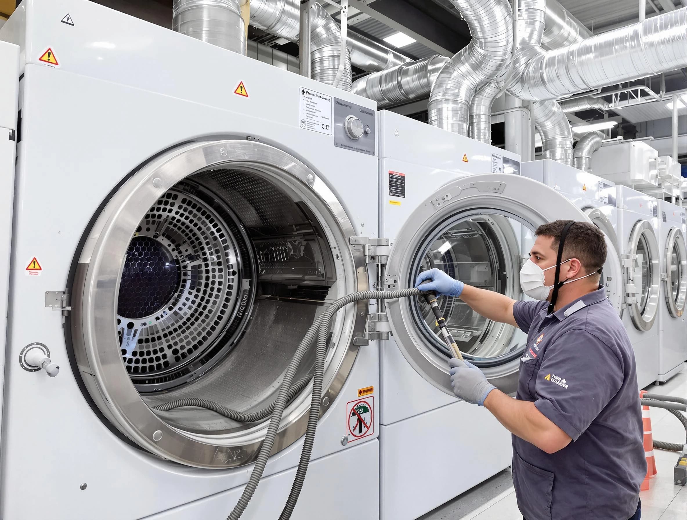 Industrial-grade dryer vent cleaning by Gloucester Dryer Vent Cleaning in Gloucester