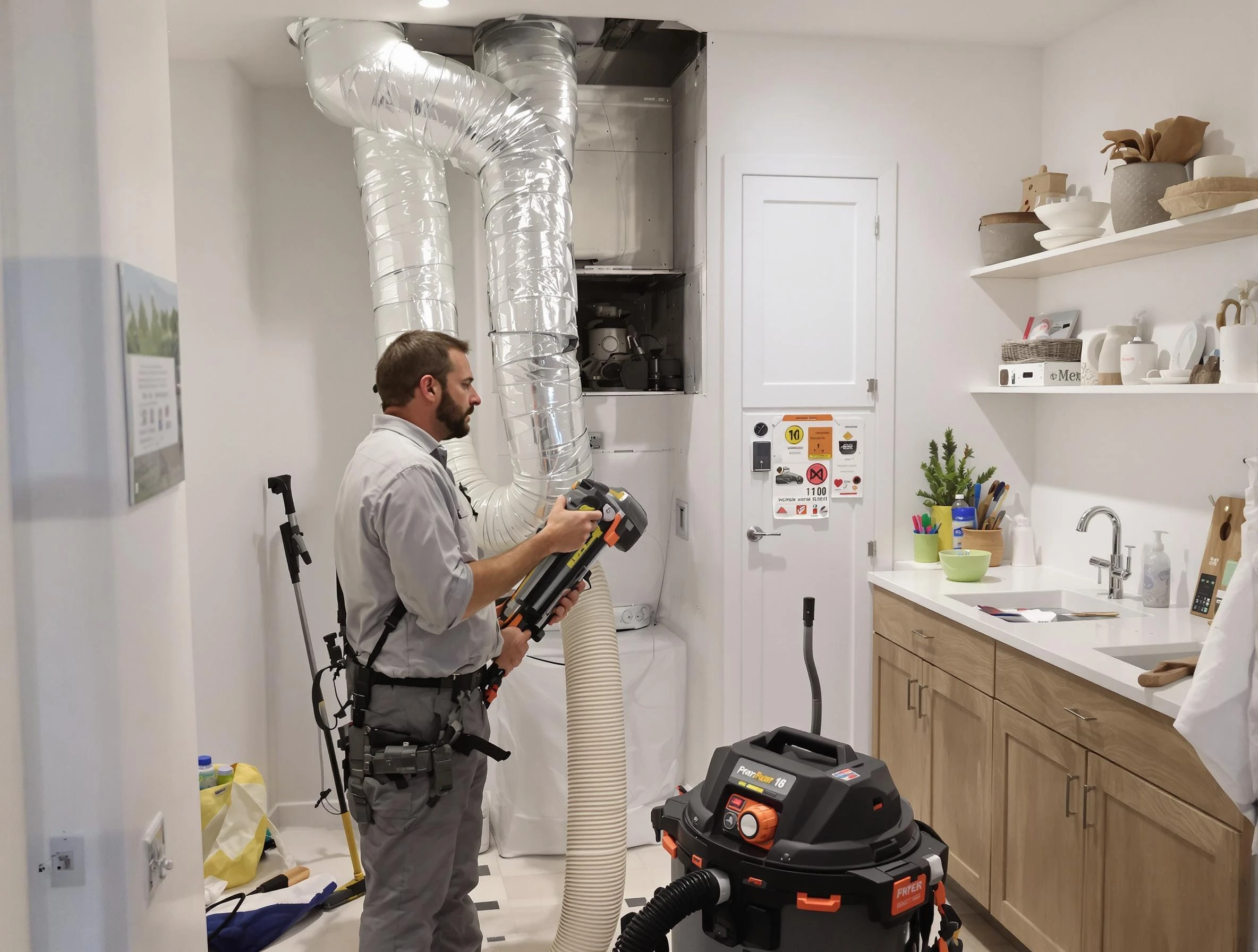 Clogged Dryer Vent Cleaning in Gloucester