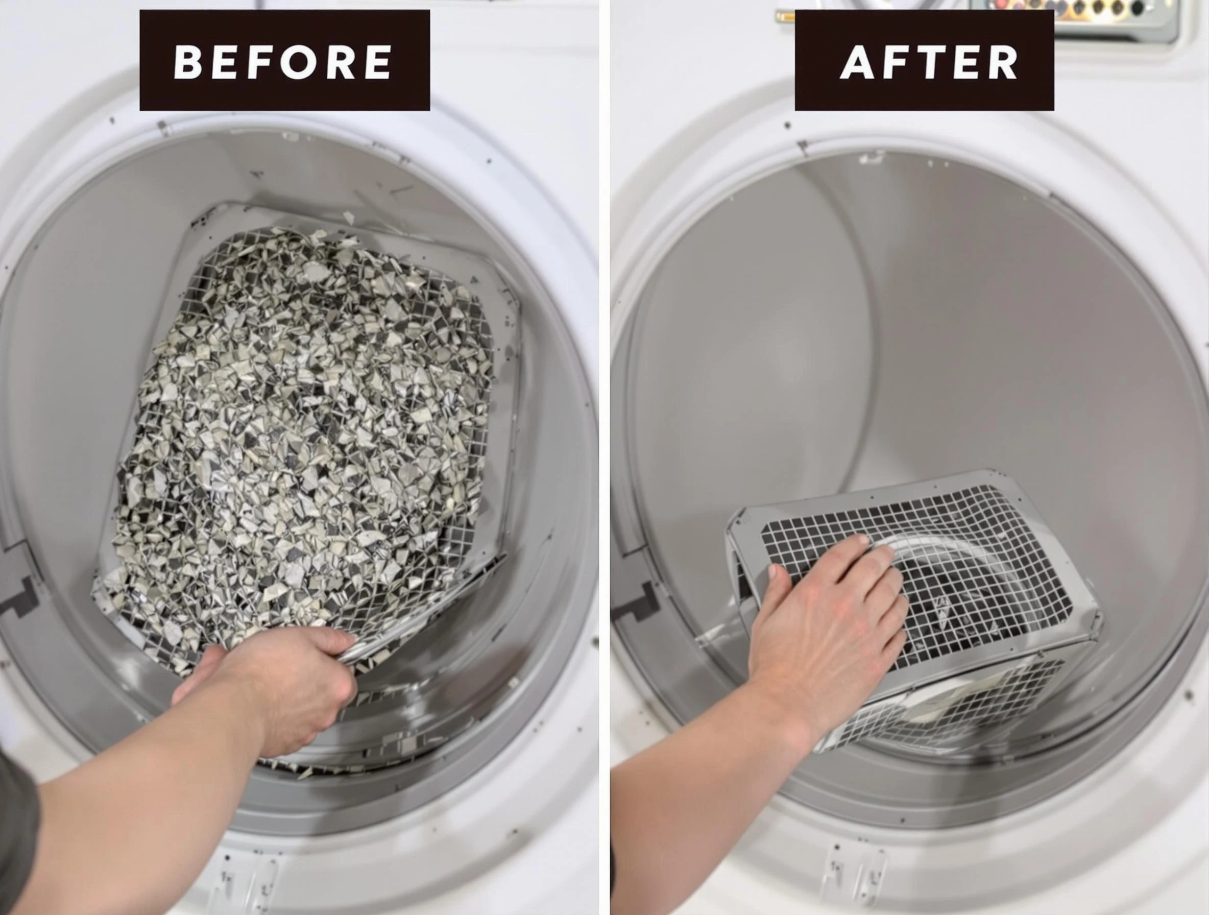Professional lint trap cleaning by Gloucester Dryer Vent Cleaning in Gloucester