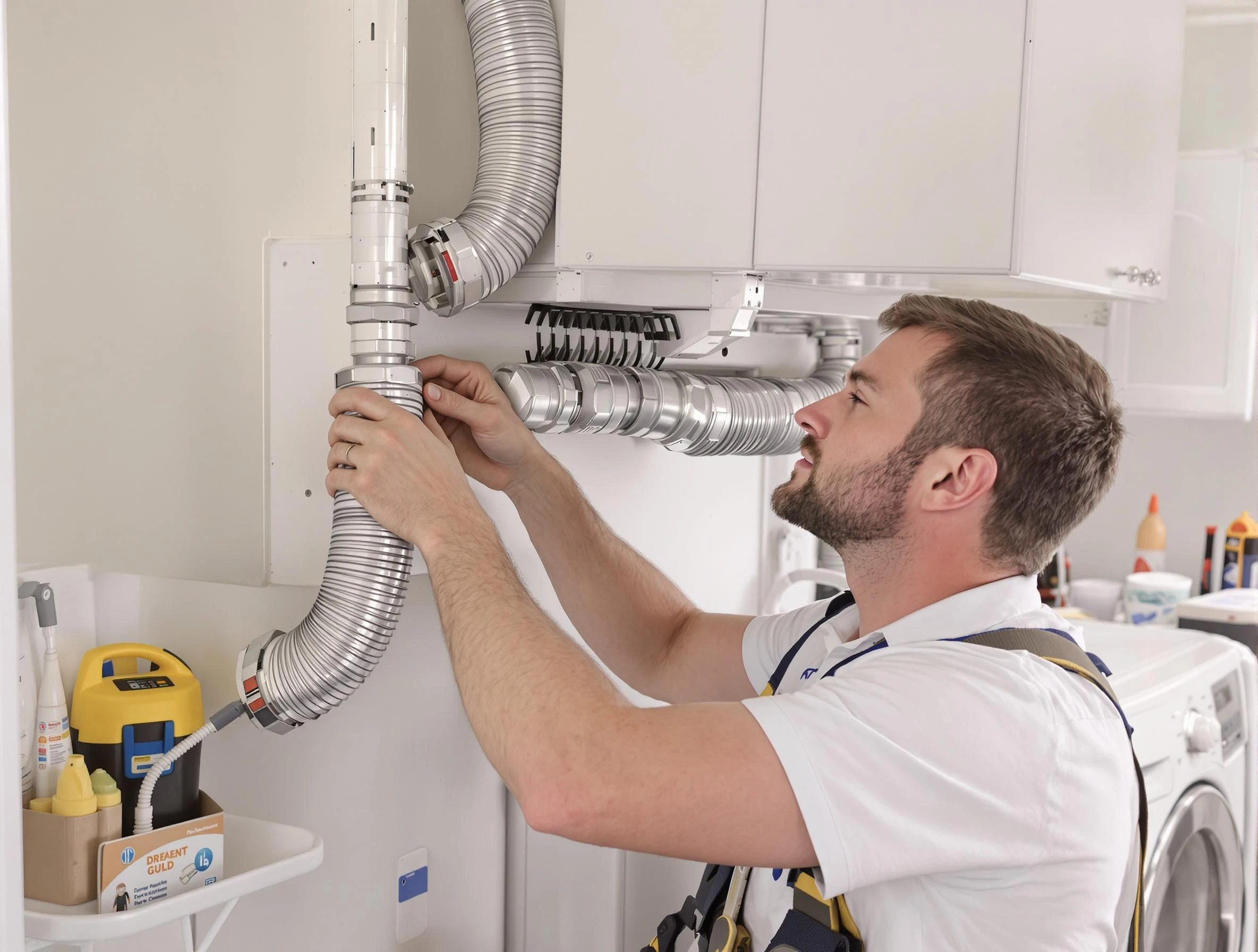 Professional dryer vent repair and installation by Gloucester Dryer Vent Cleaning in Gloucester